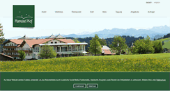 Desktop Screenshot of hanusel-hof.de